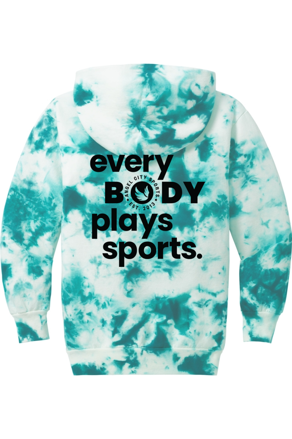 ACS everyBODY Youth Tie Dye Fleece Hoodie