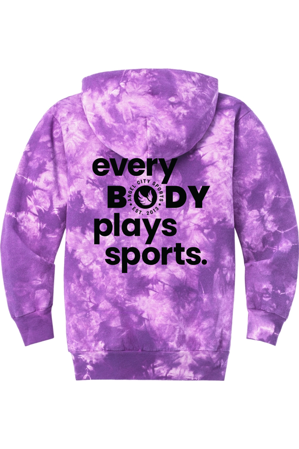 ACS everyBODY Youth Tie Dye Fleece Hoodie